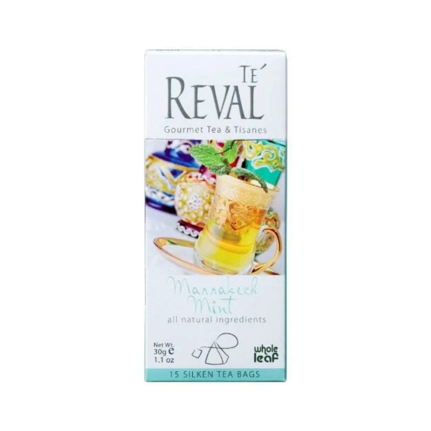 Té Reval Marrakech Mint Green Tea (30g) 15 Tea Bags