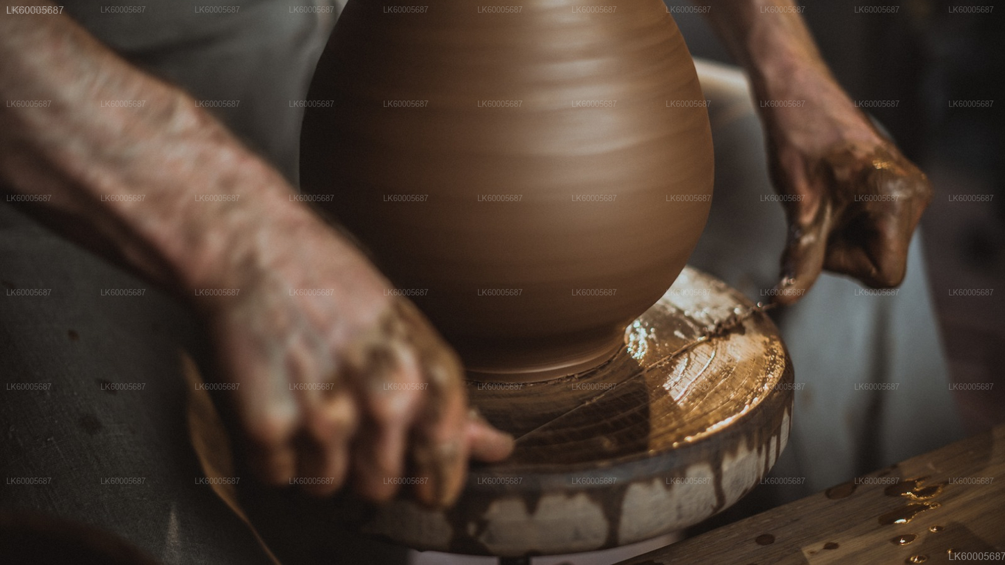 Clay Pottery Making Experience from Haputale