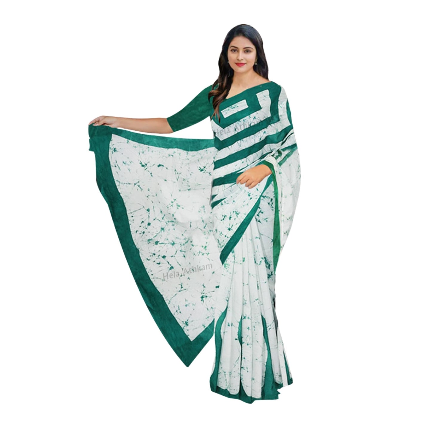 Lakpura Batik Saree (Design S006)