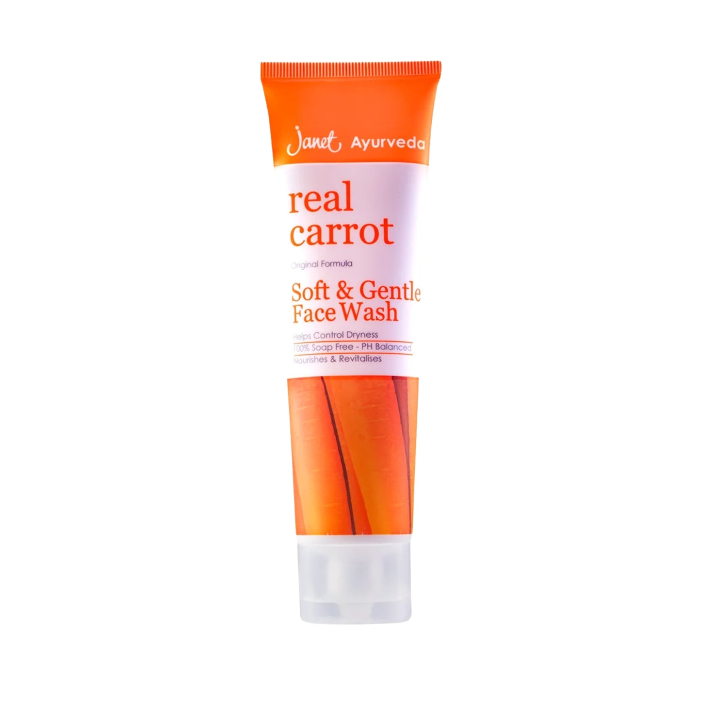 Janet Real Carrot Soft & Gentle Face Wash