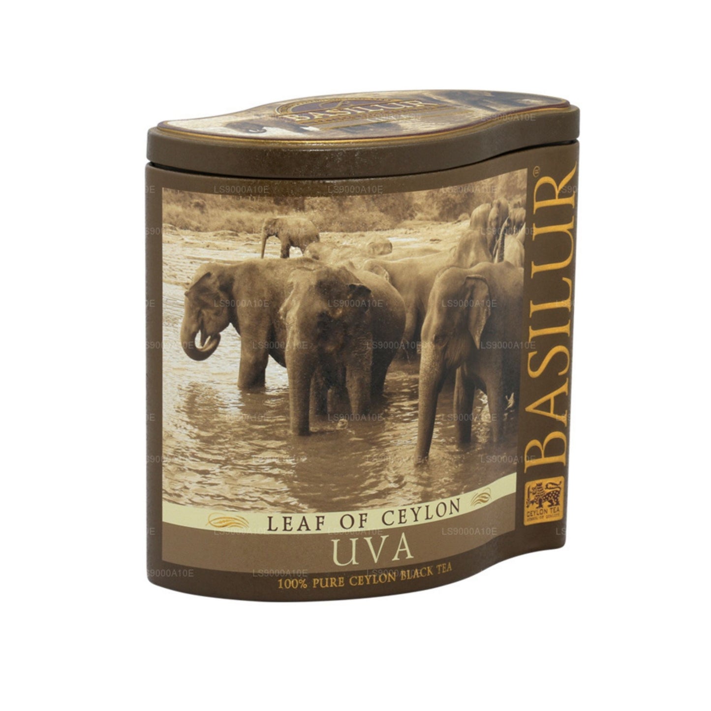 Basilur Leaf of Ceylon "Uva" Pure Black Tea Caddy (100g)