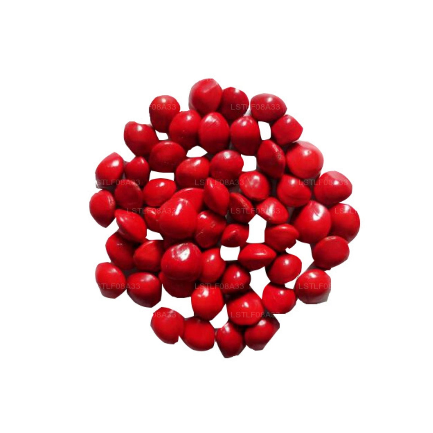 Graines Lakpura Madatiya (graines rouges, graines décoratives) 250 graines
