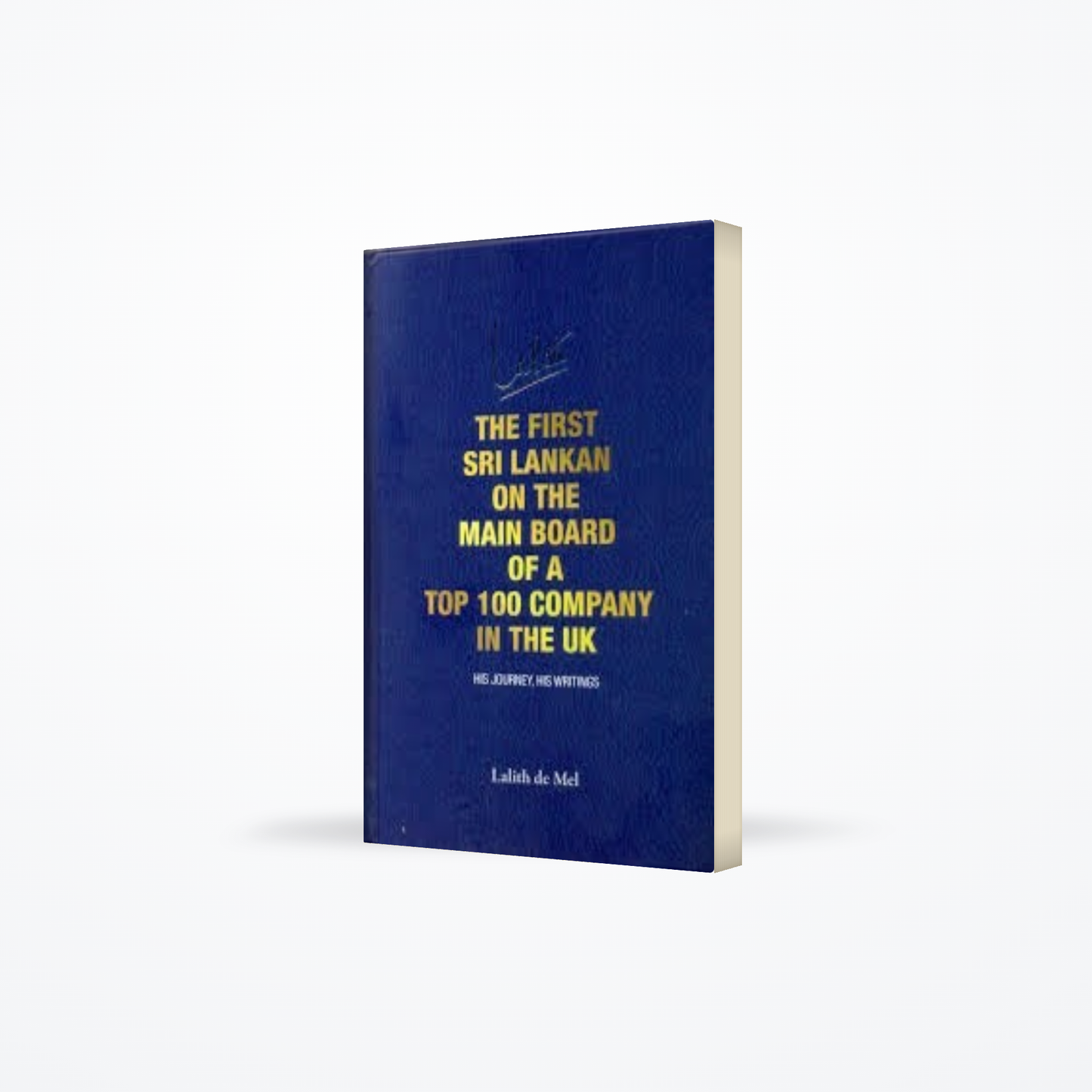 First Sri Lankan On The Main Board Of A Top 100 Company In The Uk : His Journey,His Writings