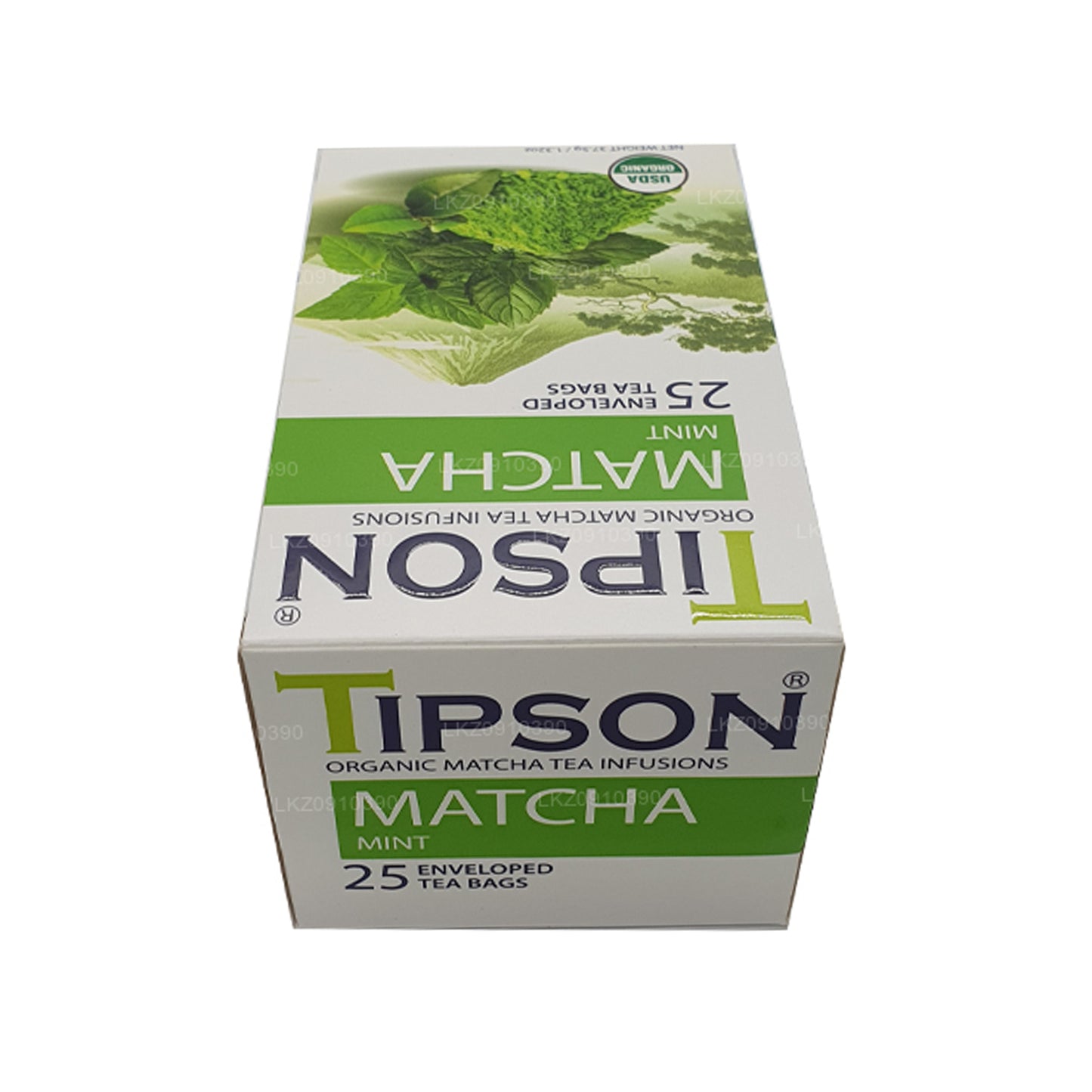 Tipson Organic Matcha Mint (37.5g) 25 Tea Bags
