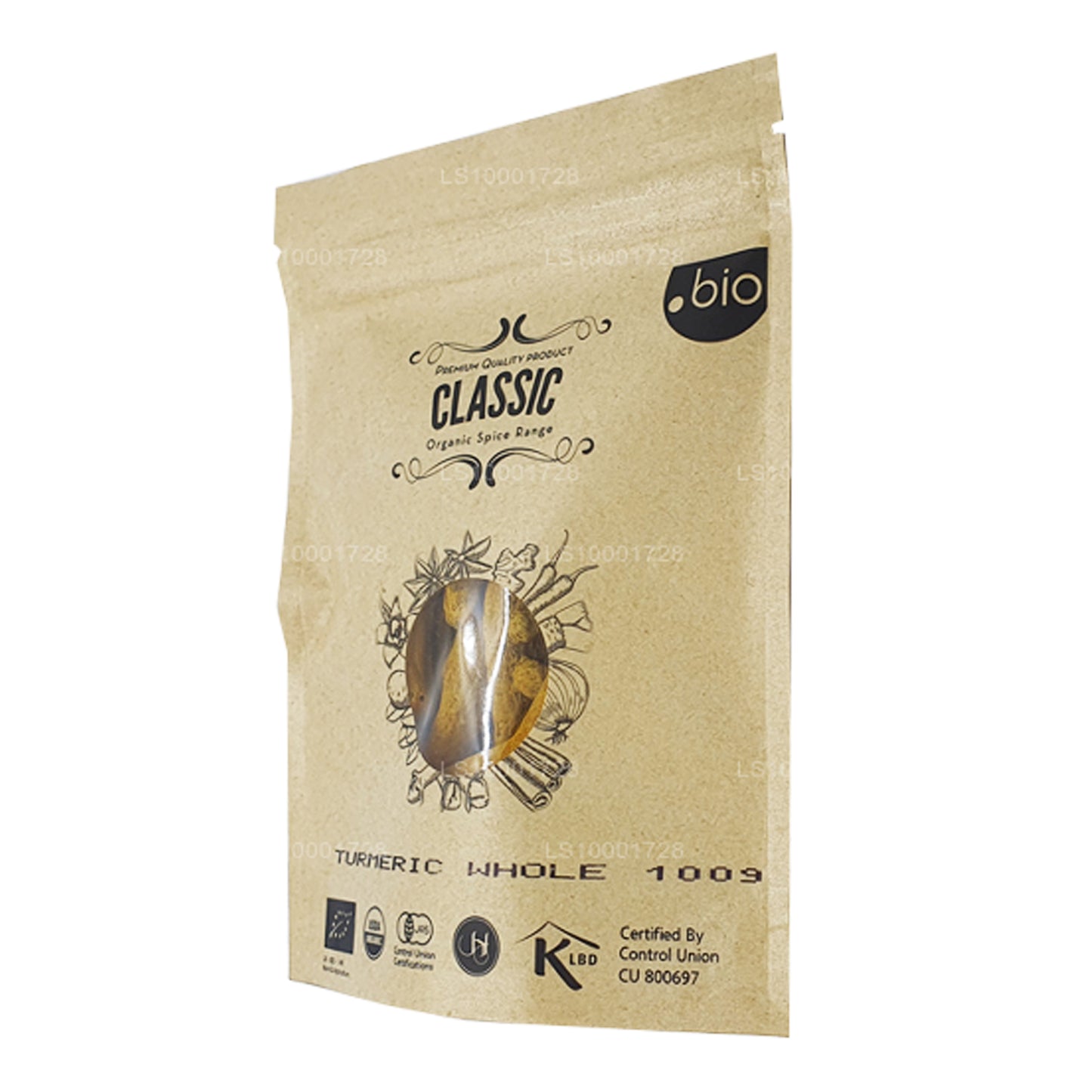Lakpura Organic Gurkmeja Torkade fingrar