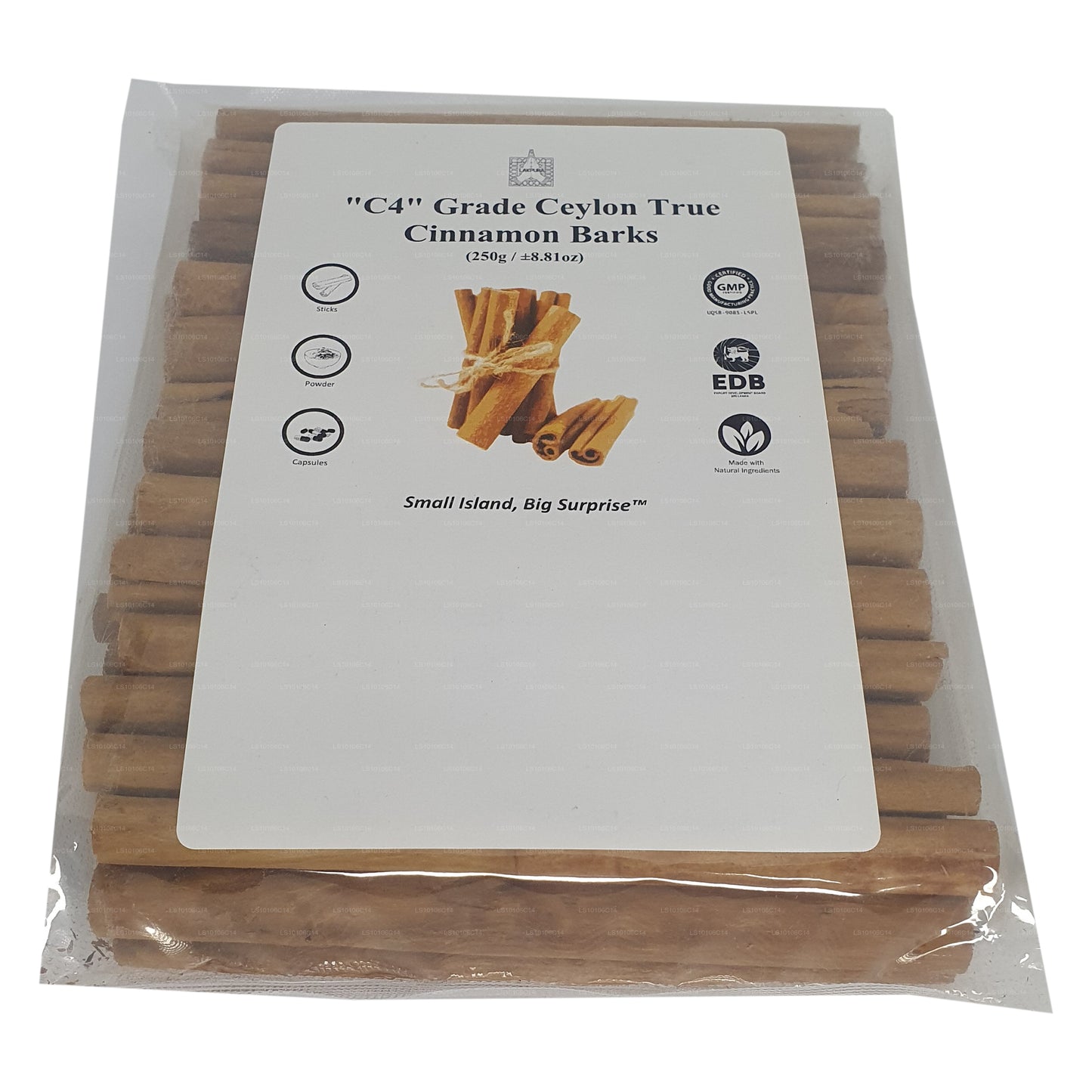 Lakpura ”C4" Grade Ceylon Sann Kanel Barks Pack