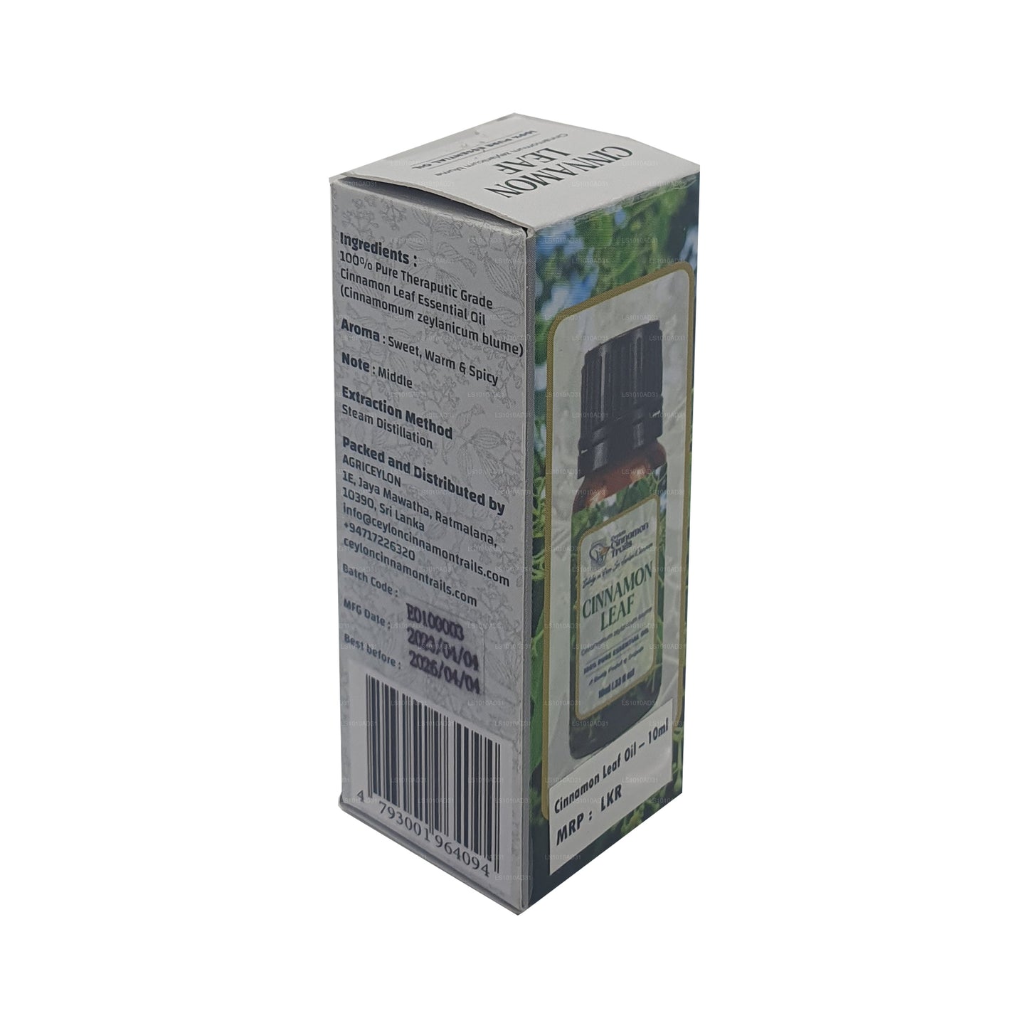 Esenciální olej ze skořicových listů Ceylon Cinnamon Trails (10ml)