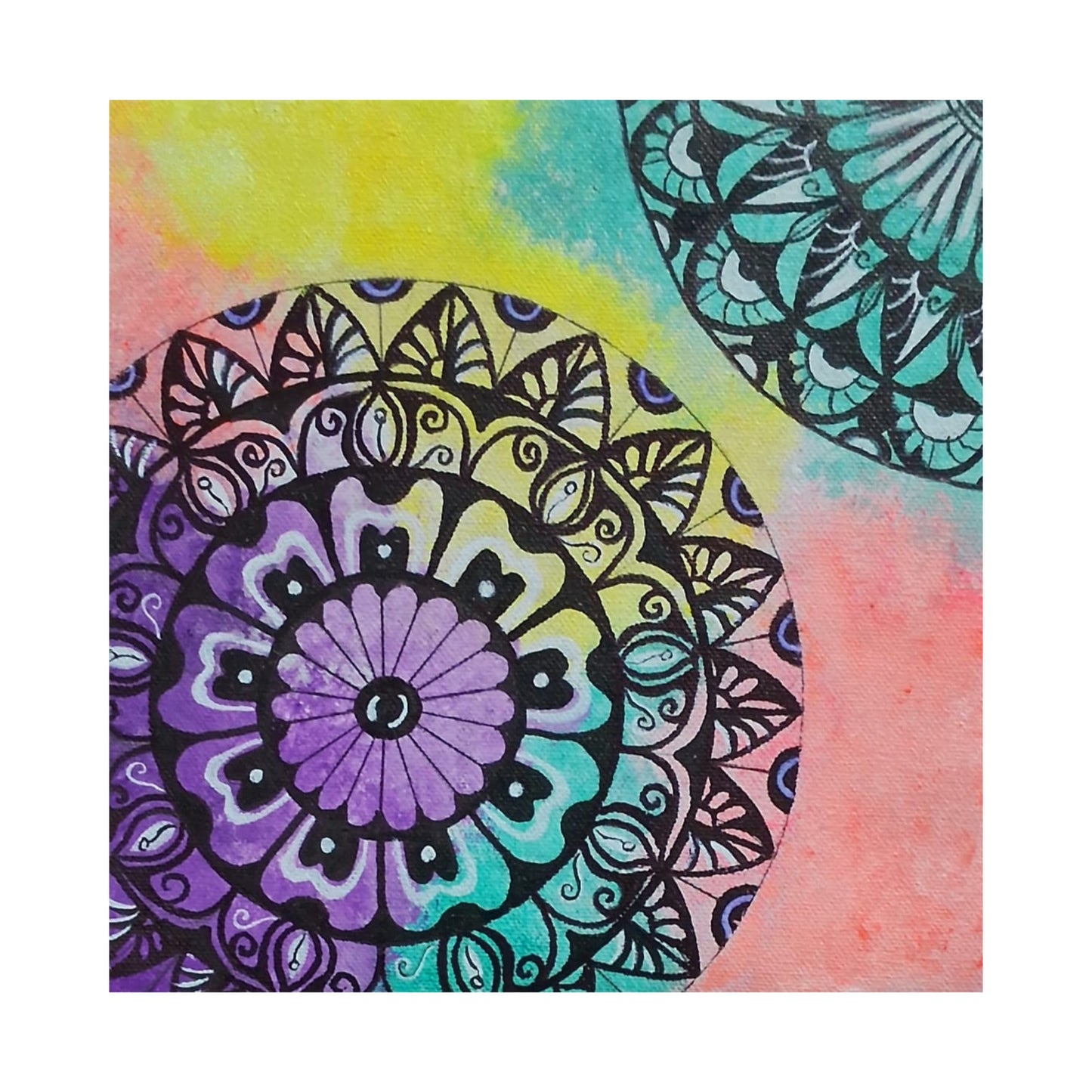 Lakpura® Mandela Vægkunst (Design B)