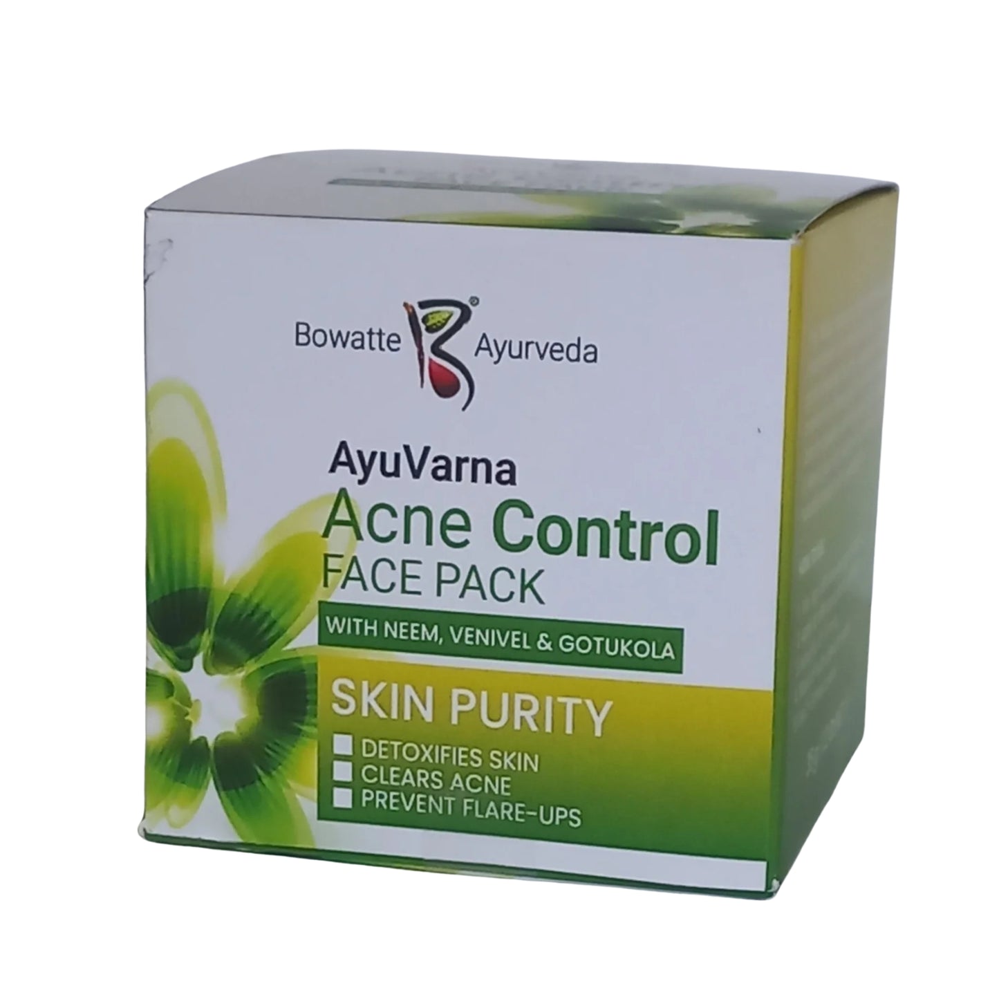 Maschera viso anti-acne Bowatte Ayu Varna (35 g)