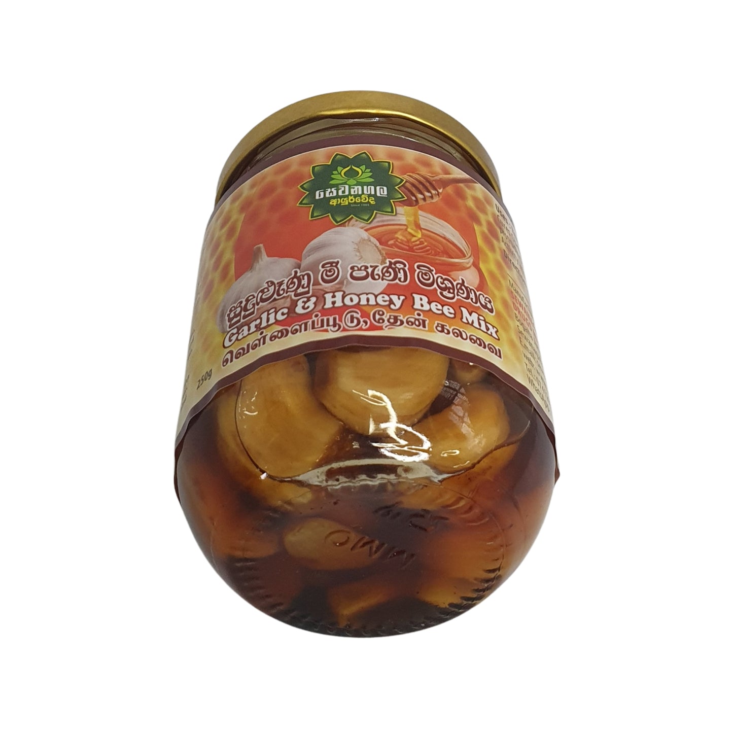 Sewanagala Ayurveda směs česneku a včely medonosné (250 g)