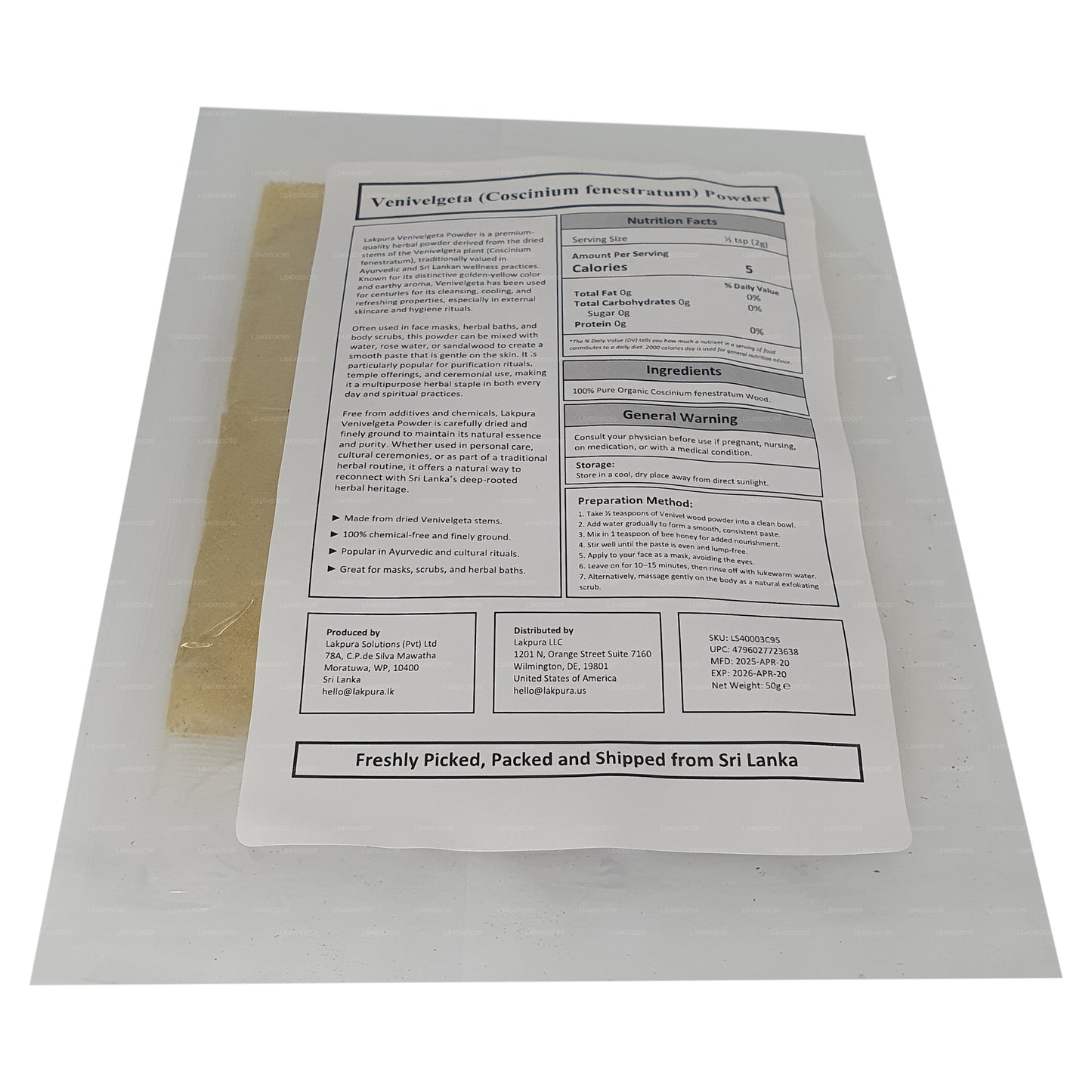 Lakpura Weniwelgeta Pulver