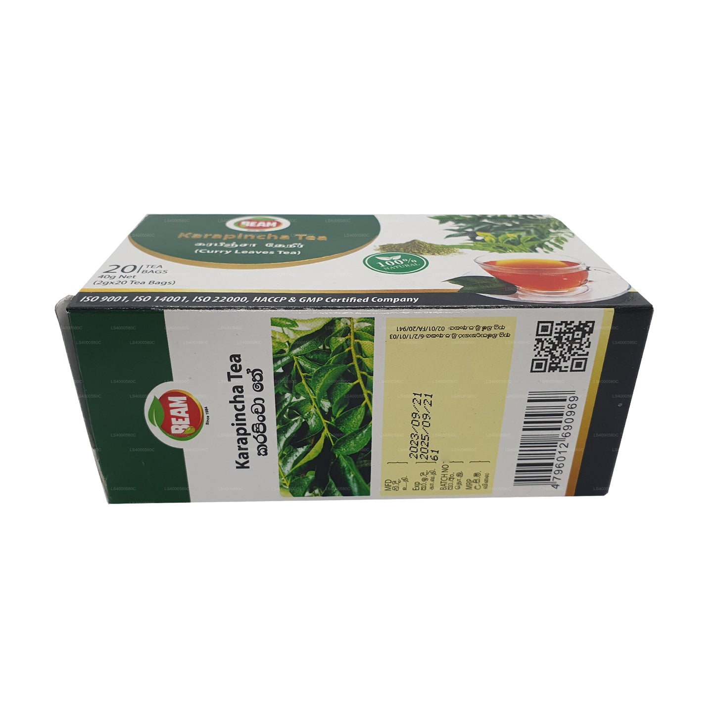 Beam Karapincha te (40g) 20 tepåsar