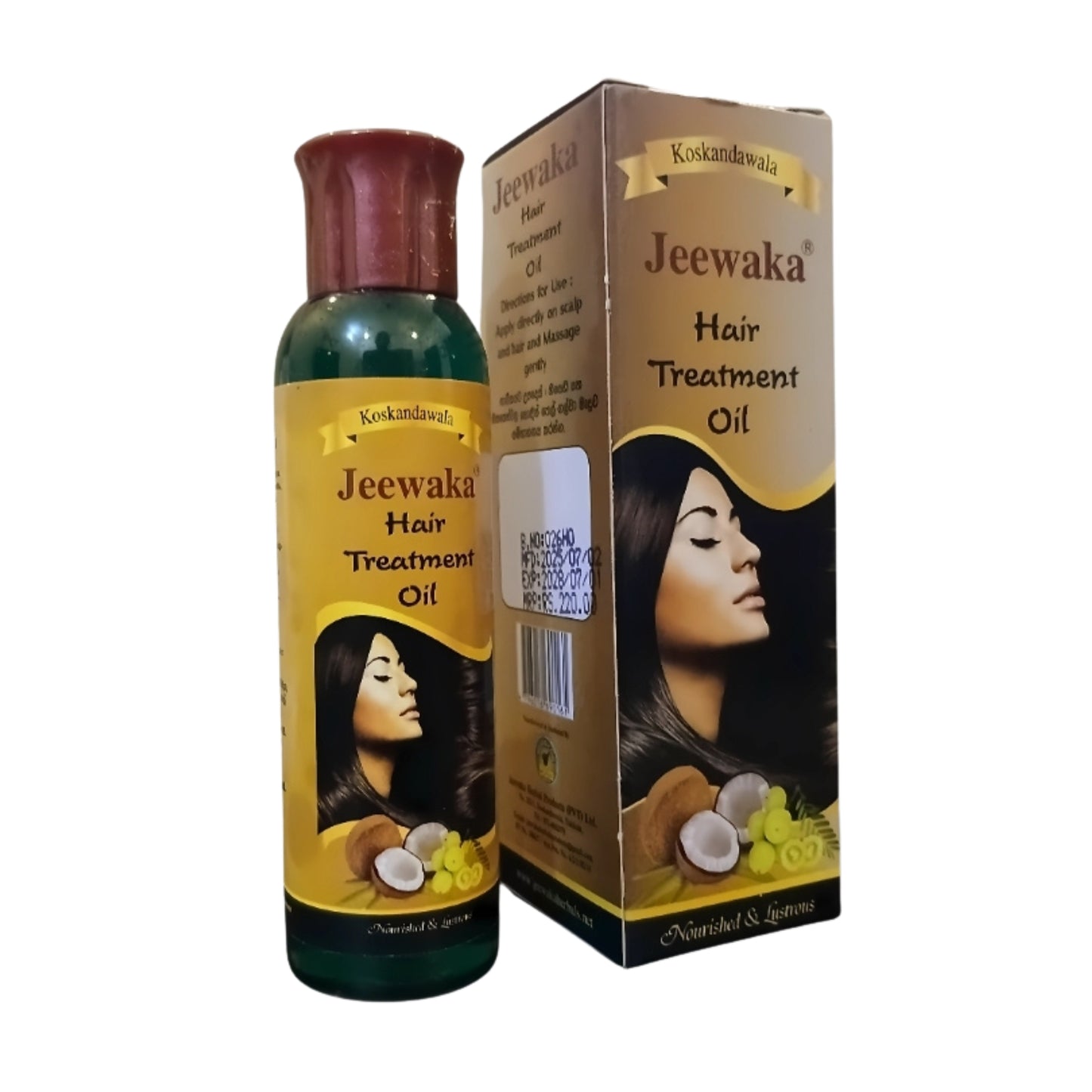 Jeewaka Hair Oil (75ml)