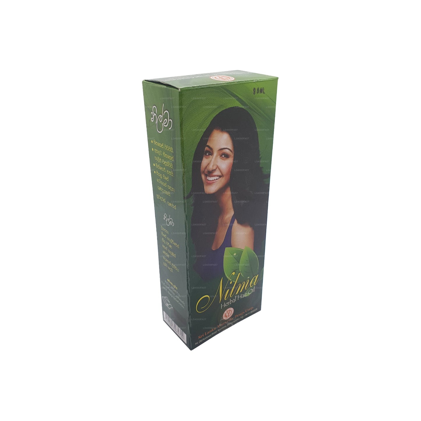Aceite capilar a base de hierbas SLADC Nilma (90 ml)