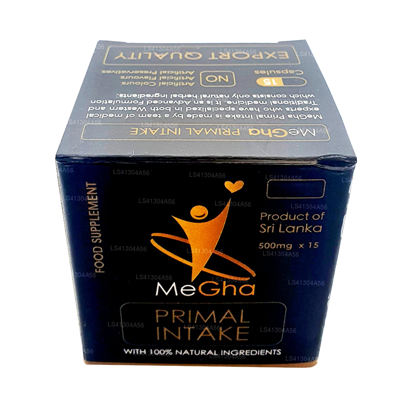MegHa Primal 摄入量(15 个瓶盖)