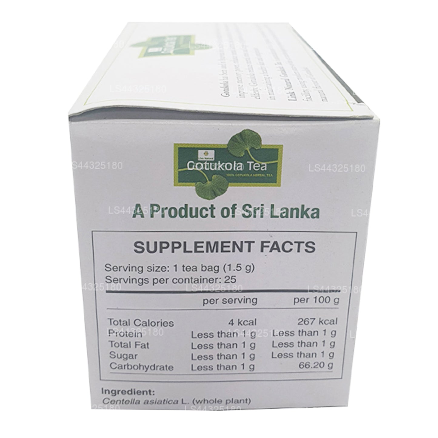 Link Gotukola Bitki Çayı (37.5g) (25 Çay Poşeti)