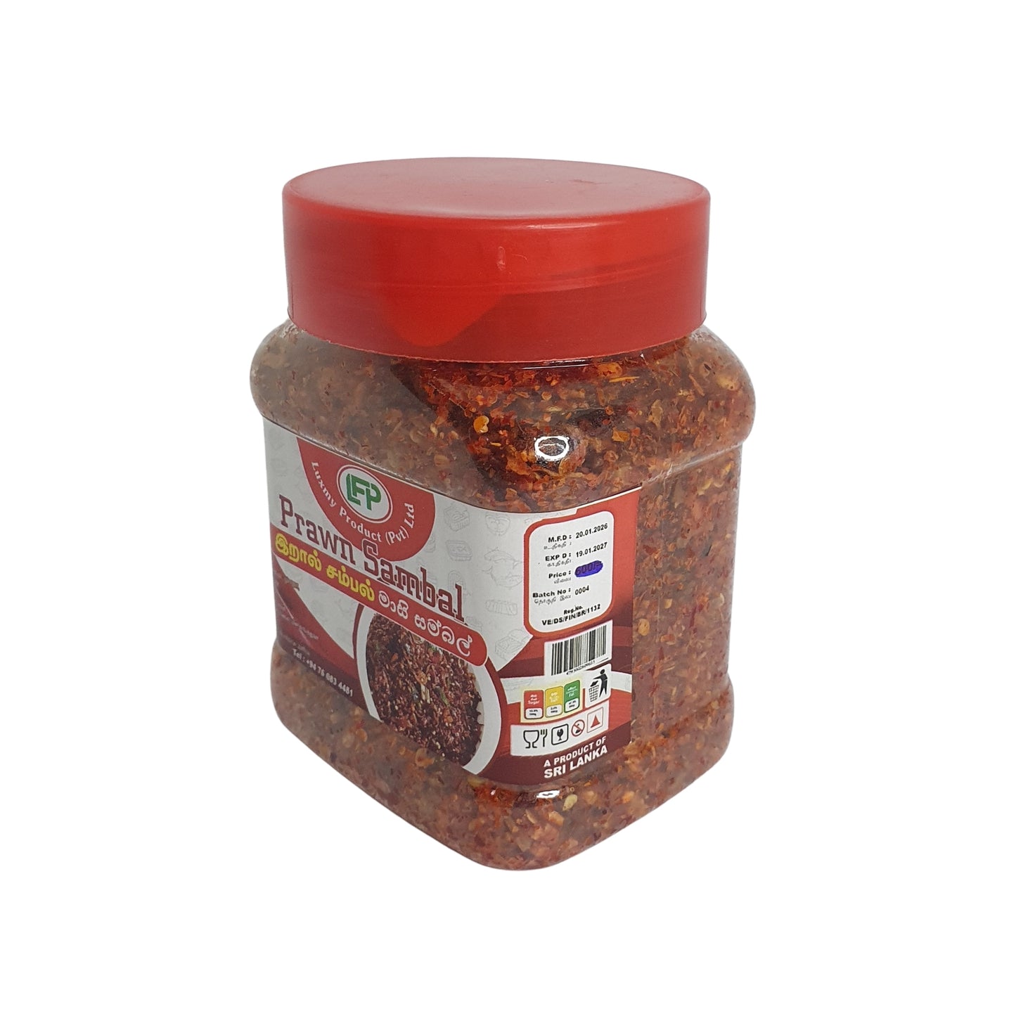 Luxmy kreveti sambal (200g)