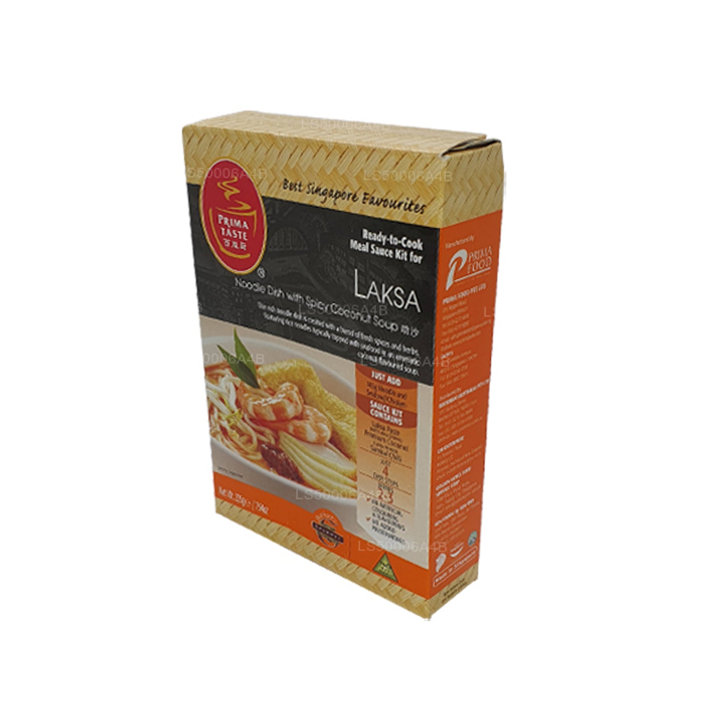 Laksa Noodle Dish with Spicy Coconut Soup (225g)