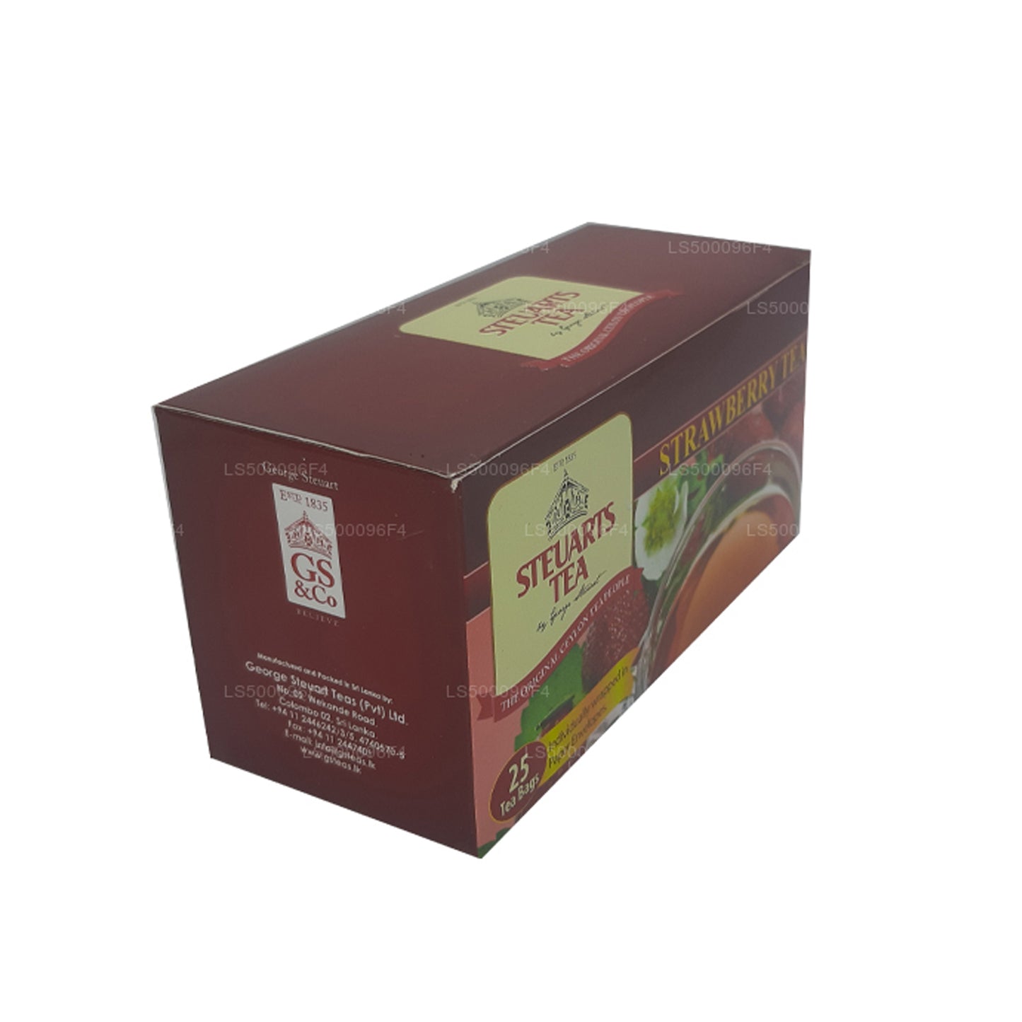 George Steuart Strawberry Tea (50g) 25 Tea Bags