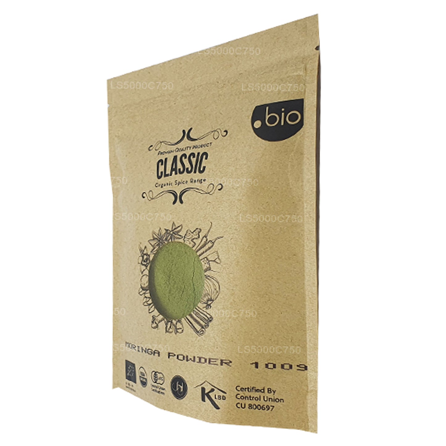 Lakpura Organik Moringa Yaprakları Tozu