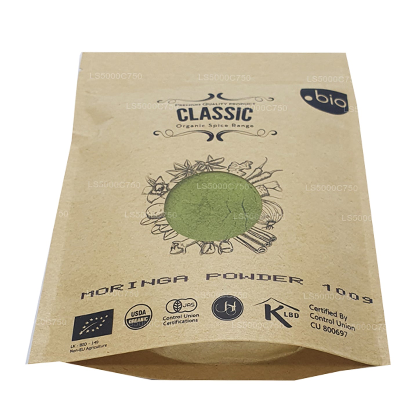 Lakpura Organik Moringa Yaprakları Tozu