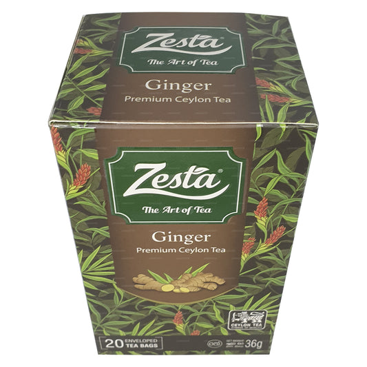 Zesta Ginger Premium Ceylon Tee (36 g) 20 Teebeutel