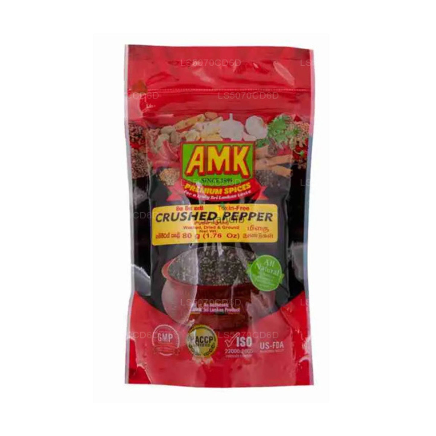 AMK Black Crushed Pepper (80g)