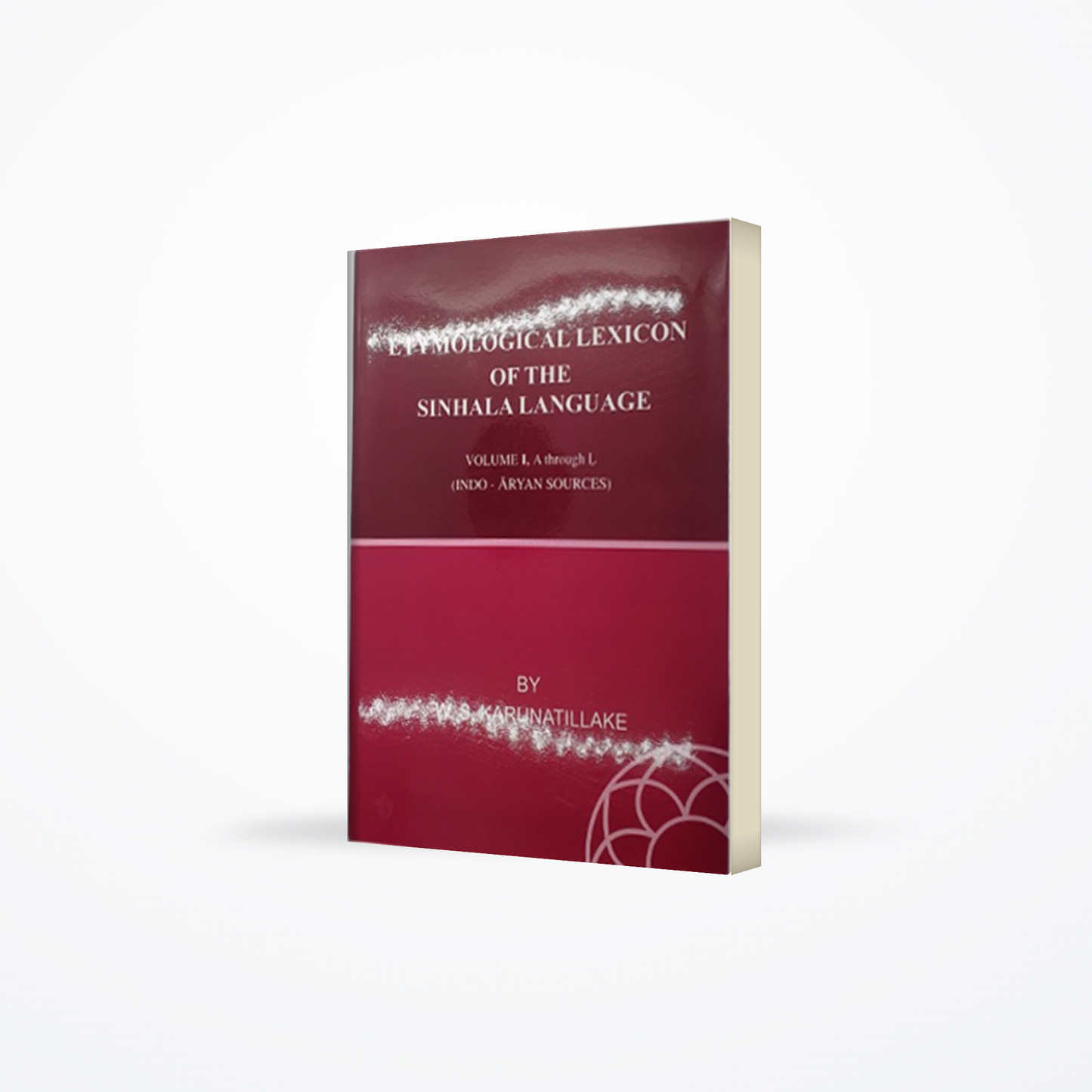 Etymological Lexicon Of The Sinhala Language