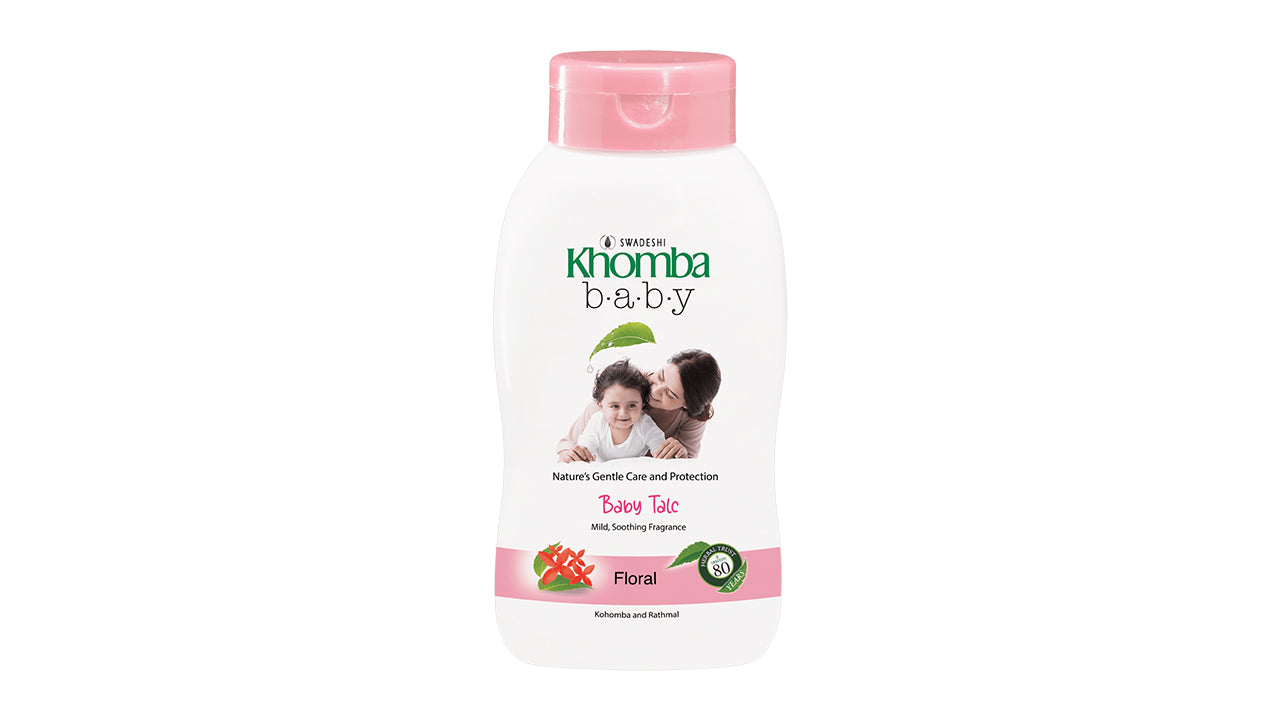 Talco floral Swadeshi Khomba Baby (100 g)