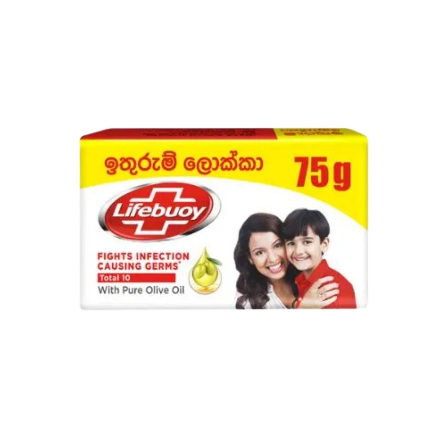 Lifebuoy Total 10 med ren olivolja kroppstvål (100g)