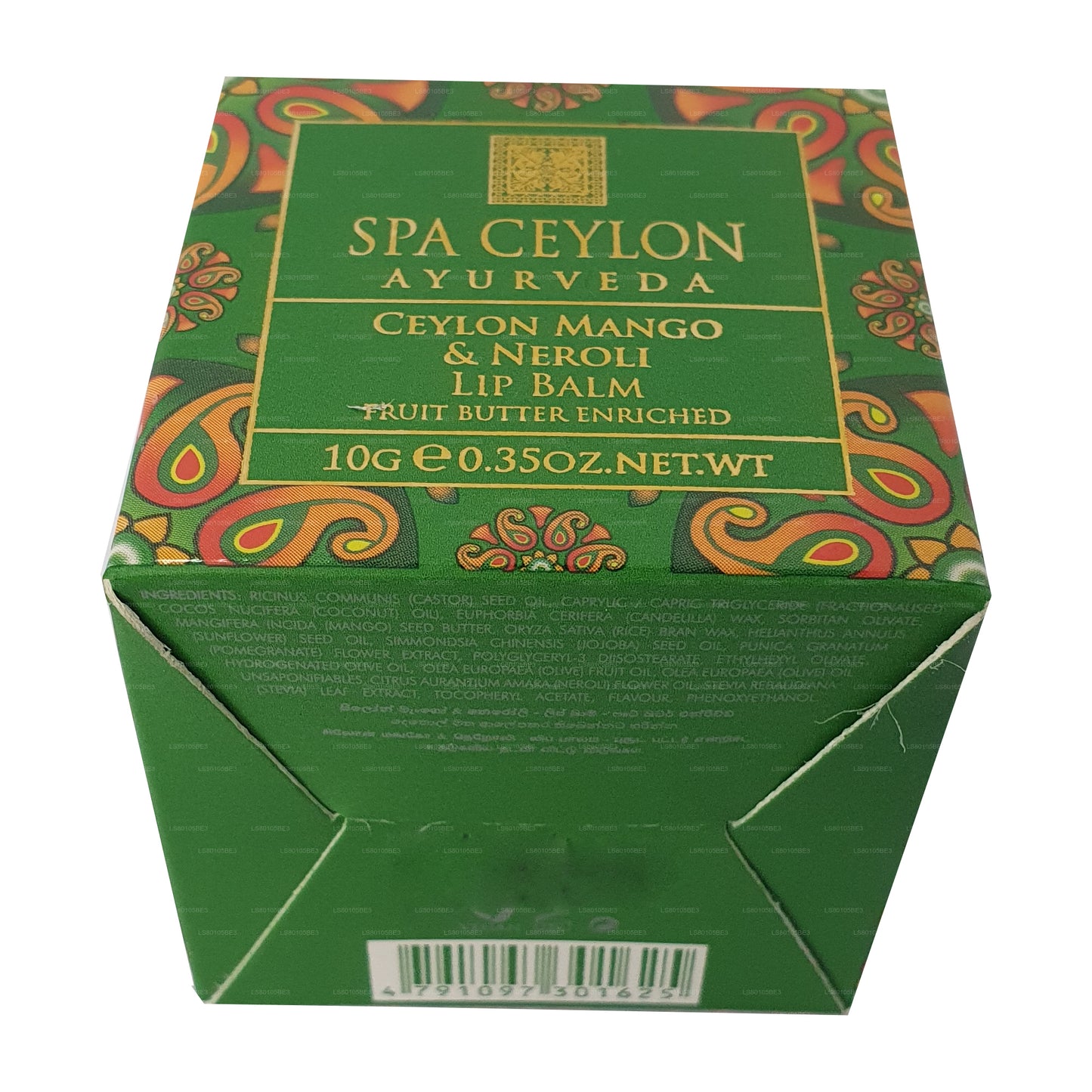 Бальзам для губ Spa Ceylon Ceylon с манго и нероли (12 г)