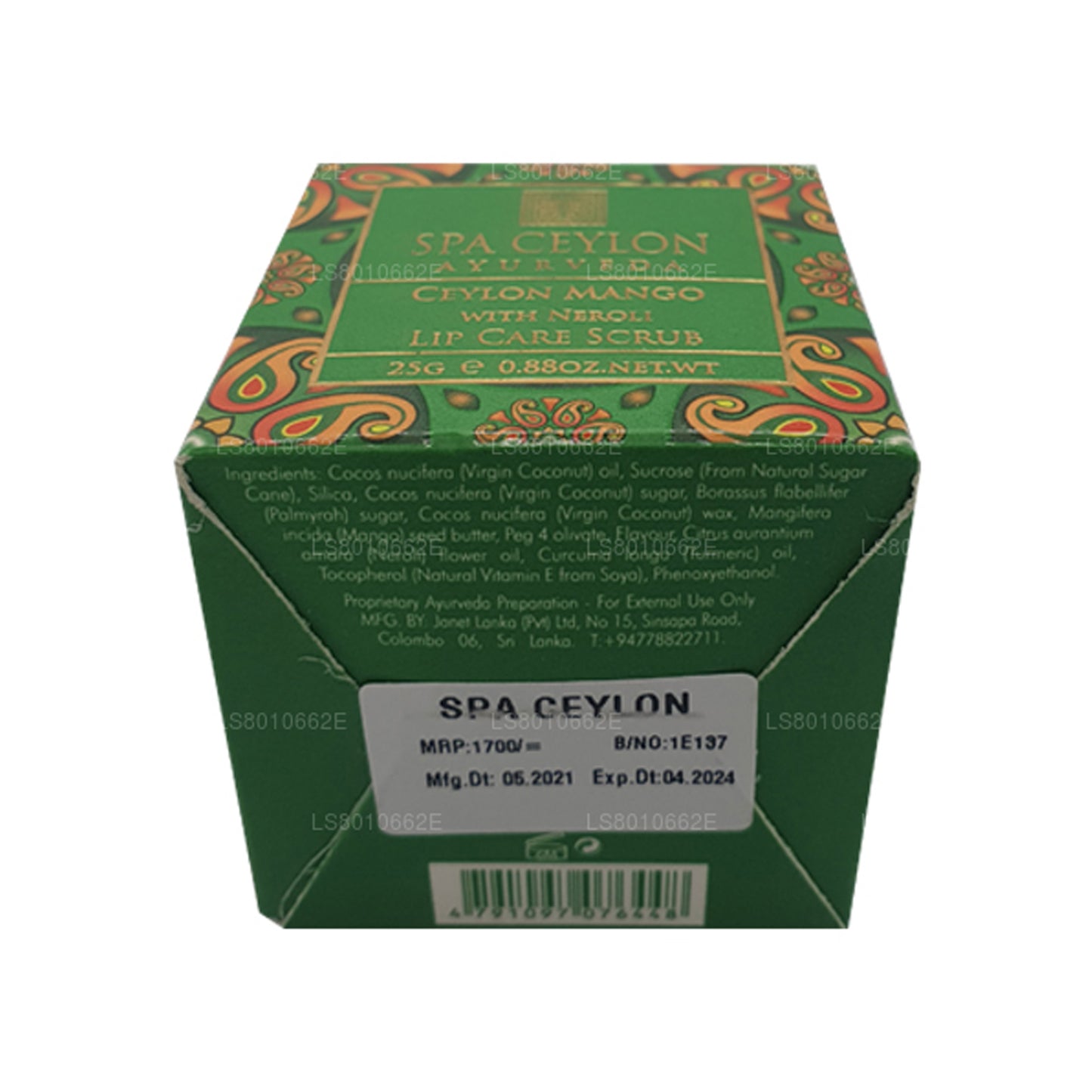 Spa Ceylon Mango mit Neroli Lippenpflege-Peeling (25 g)