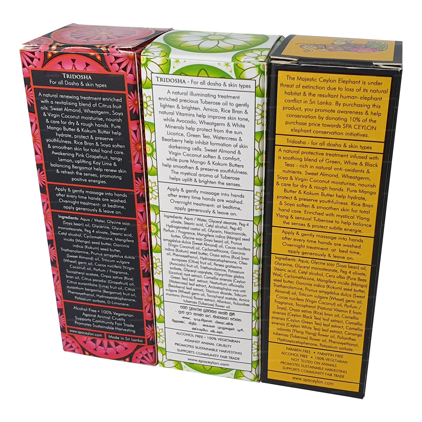 Spa Ceylon Handcreme - Trio-Set (B)