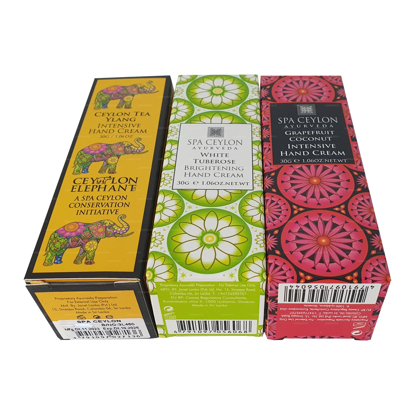 Spa Ceylon Handcreme - Trio-Set (B)
