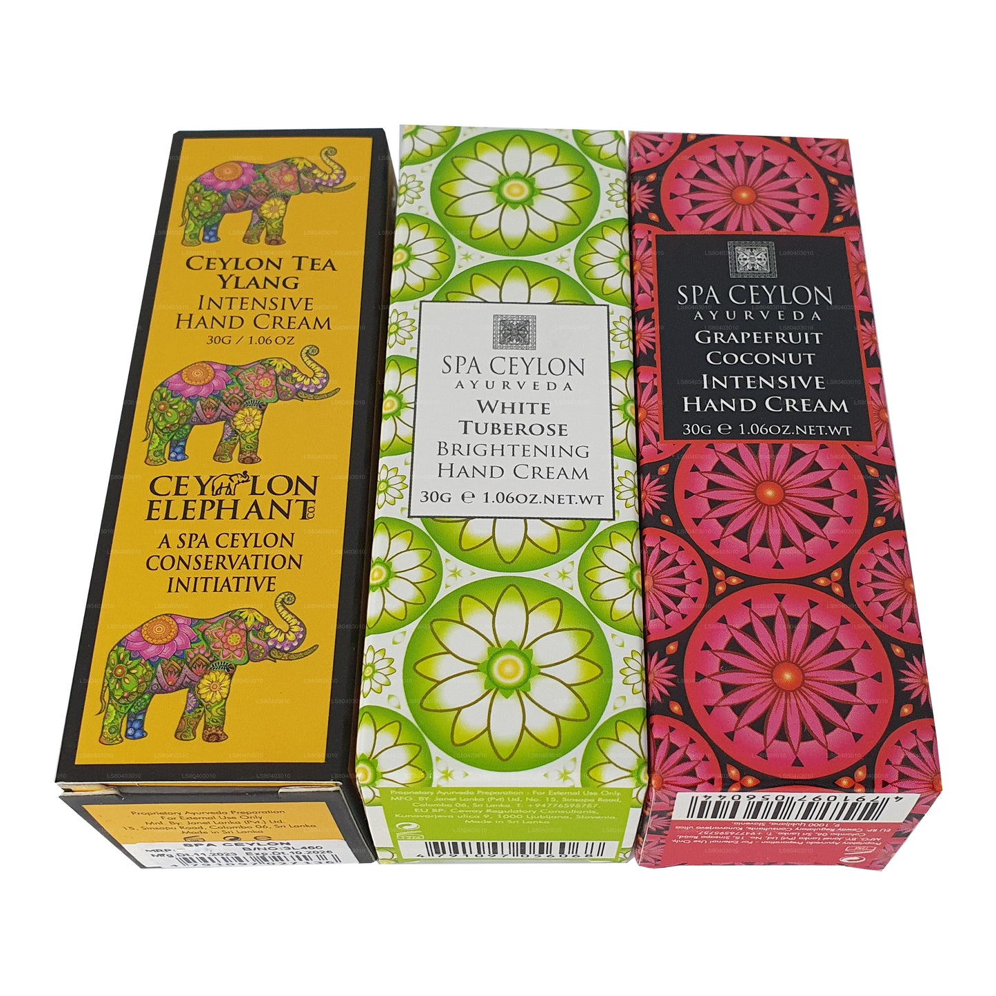Spa Ceylon Handcreme - Trio-Set (B)
