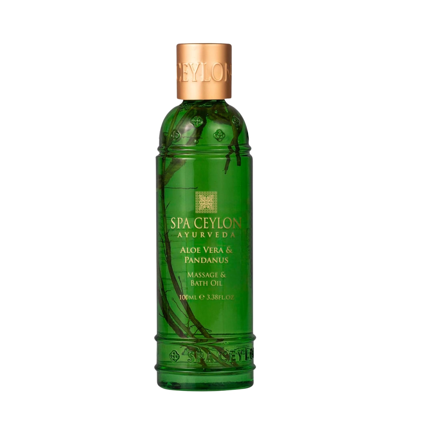 Spa Ceylon Aloe Vera, Pandanus Massage- und Badeöl (150 ml)