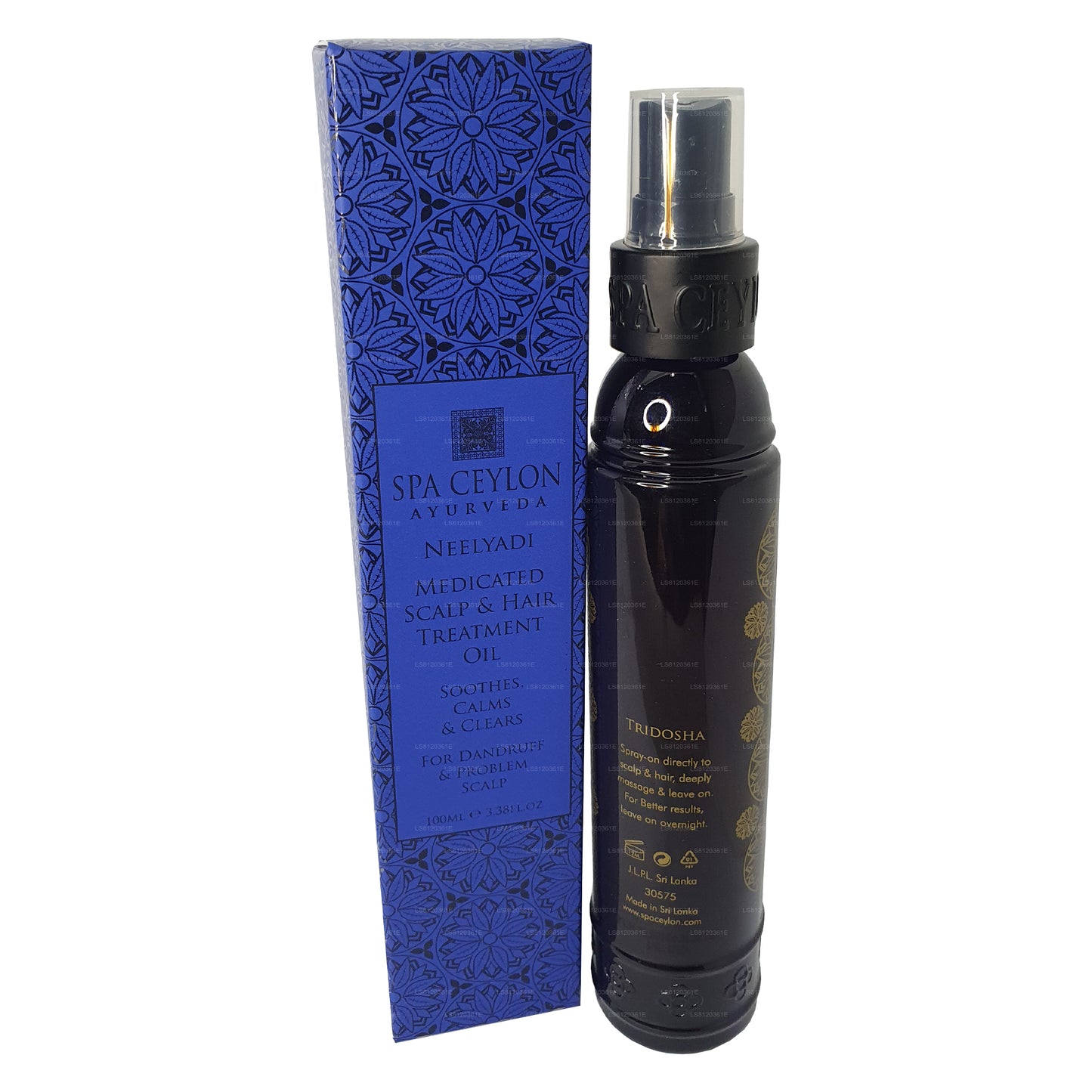 Spa Ceylon Neelayadi Kopfhaut- und Haarbehandlungsöl (250 ml)