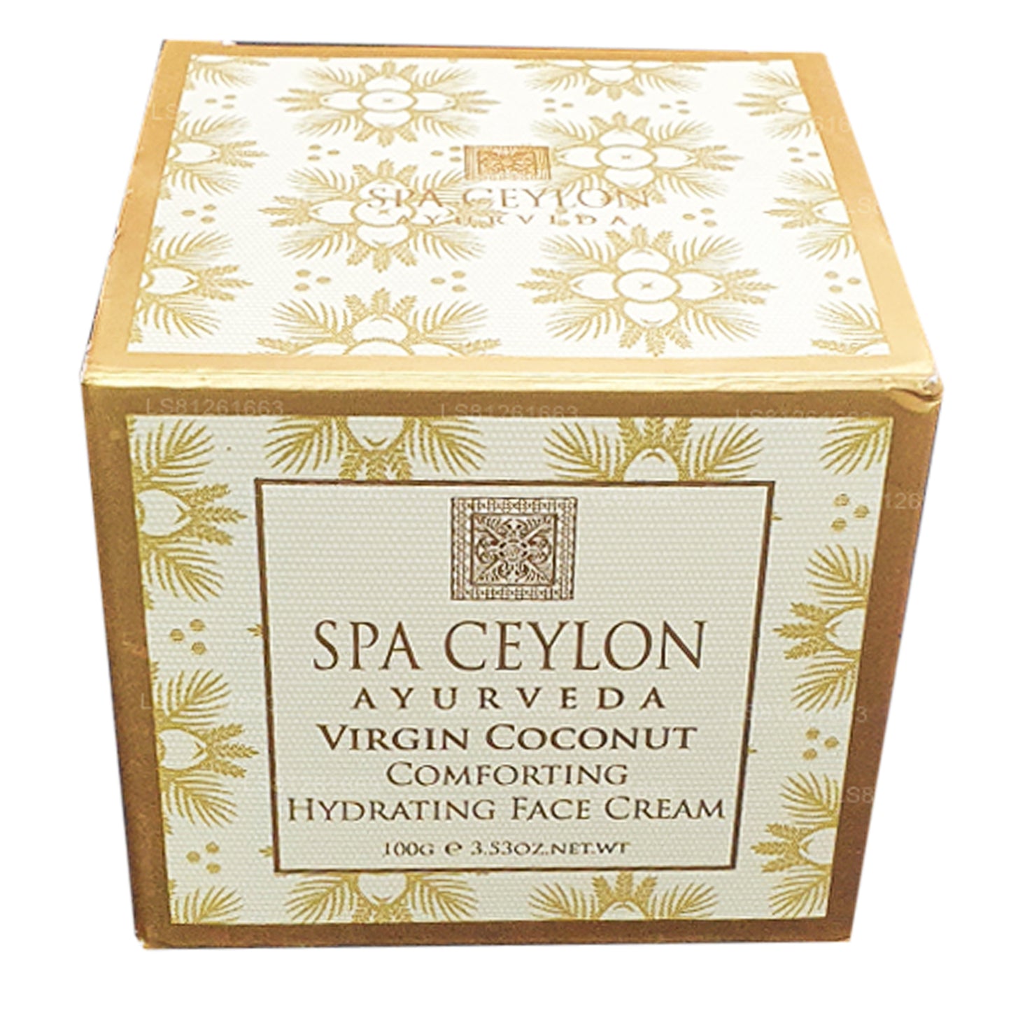 Spa Ceylon Virgin Coconut Wohltuende Feuchtigkeitsspendende Gesichtscreme (50 g)