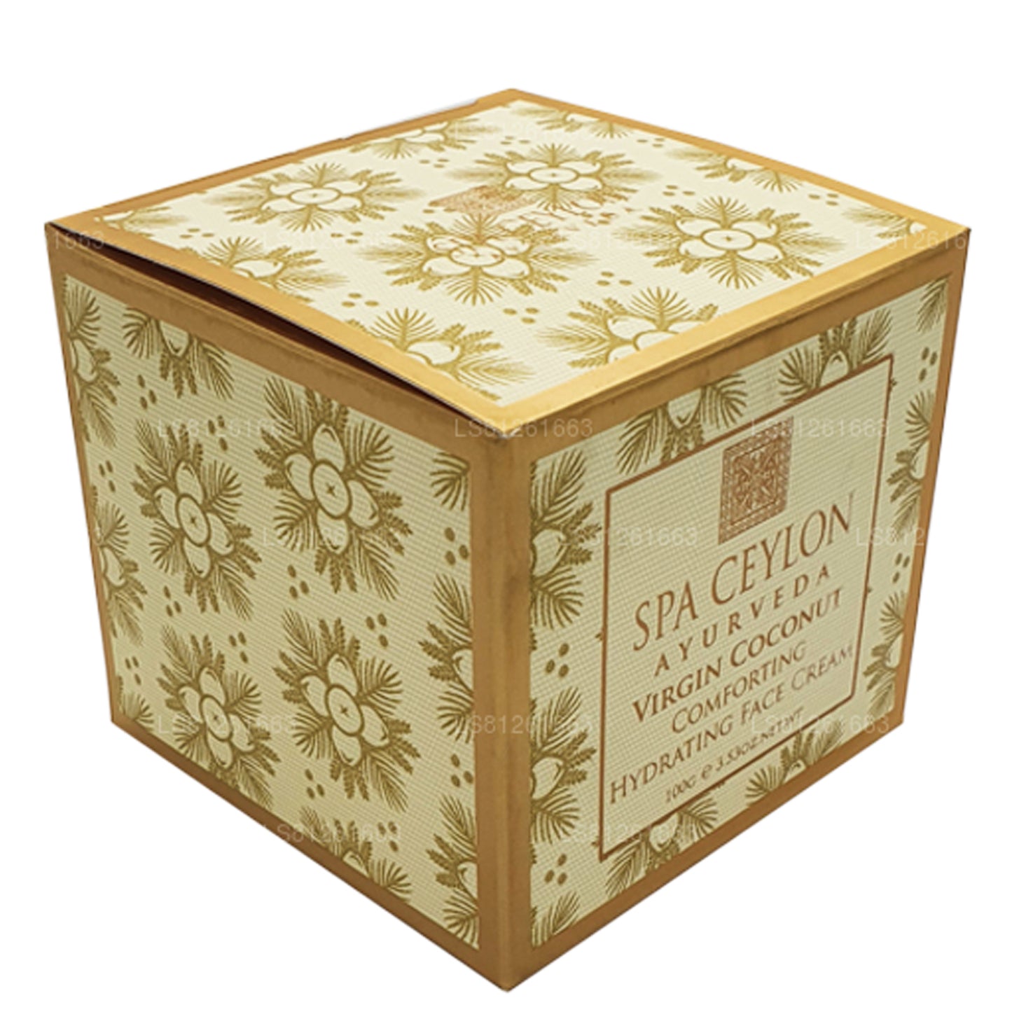 Spa Ceylon Virgin Coconut Wohltuende Feuchtigkeitsspendende Gesichtscreme (50 g)