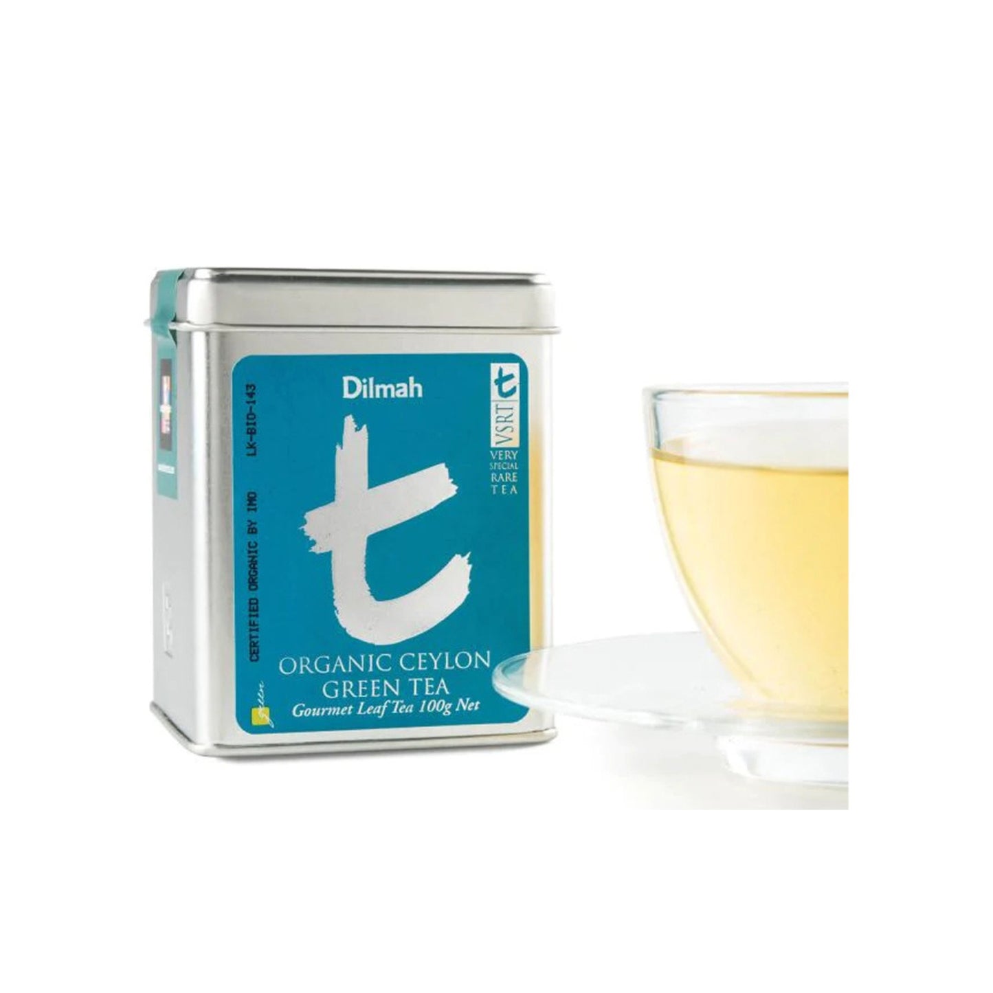 Dilmah t-series Organic Ceylon Green Tea (100g)