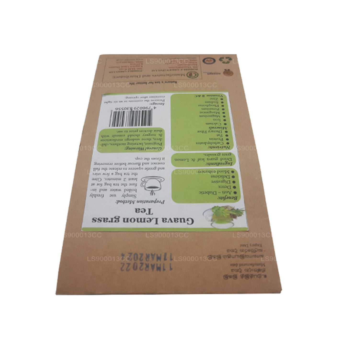 Lifetone Guava Lemon Grass Tea (30g)