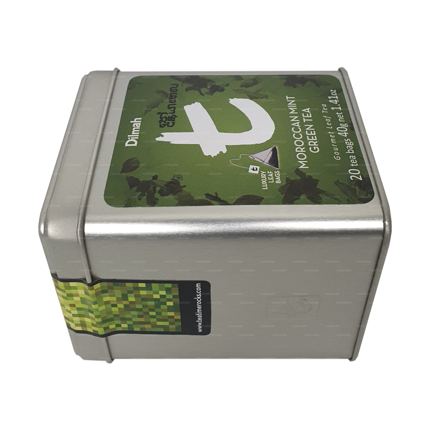 Dilmah t-Series Moroccan Mint Green Tea (40g) 20 bags