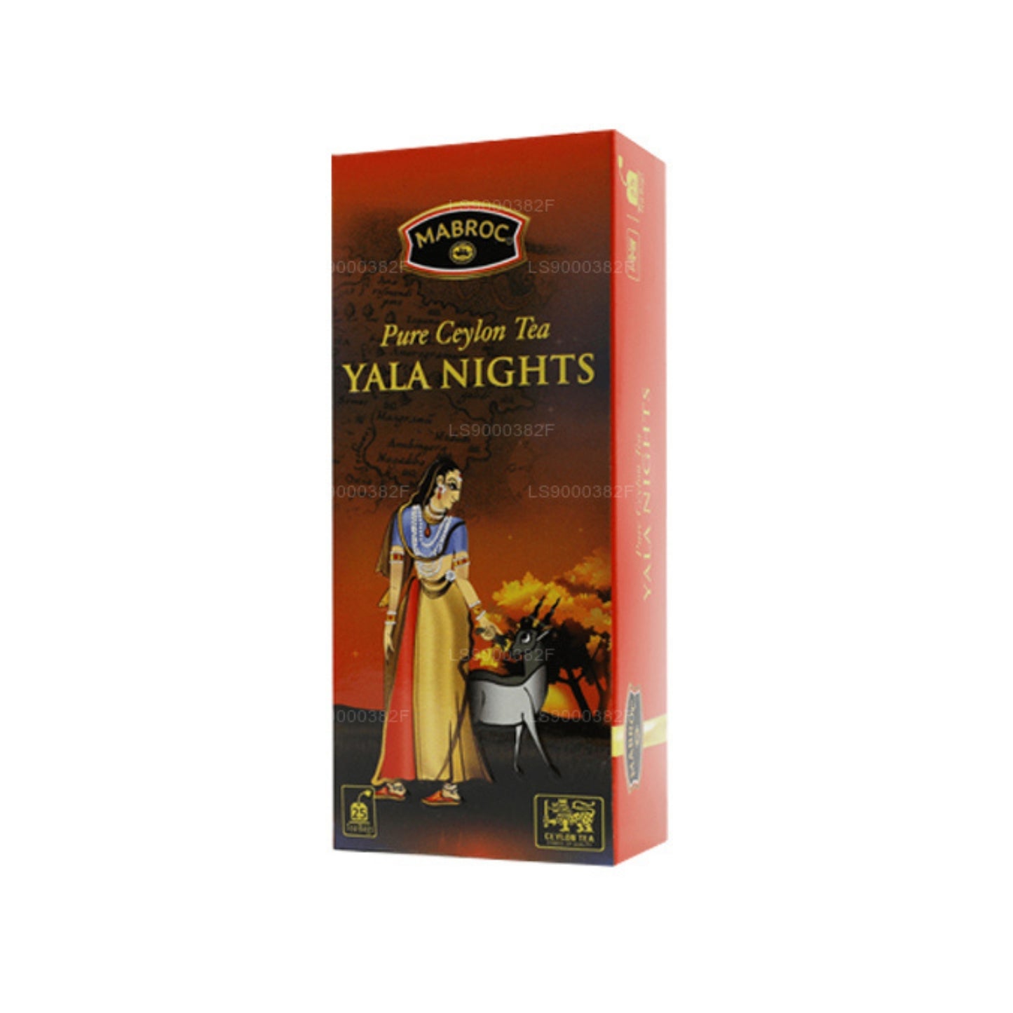 Mabroc Legends Range - Yala Nights (50g ) 25 Tea Bags