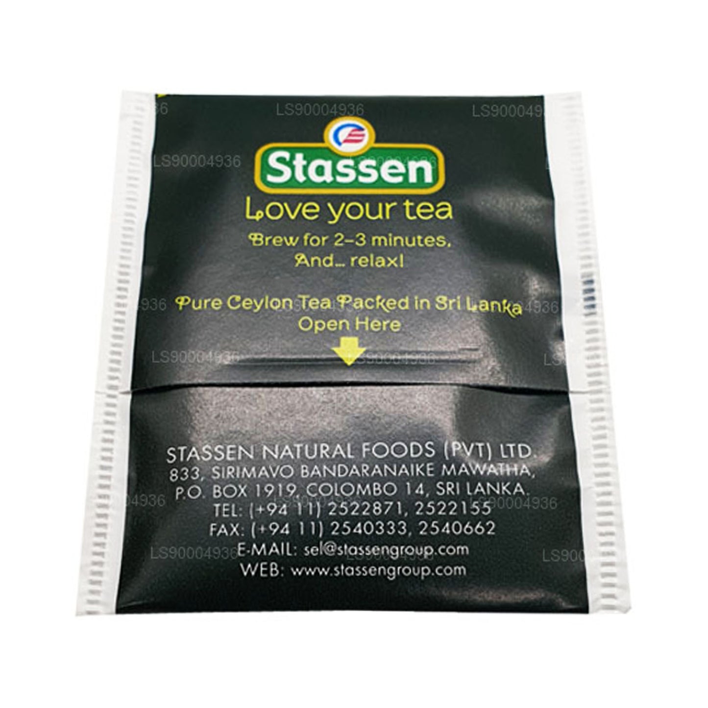 Stassen Green Organic Tea (50g) 25 Tea Bags