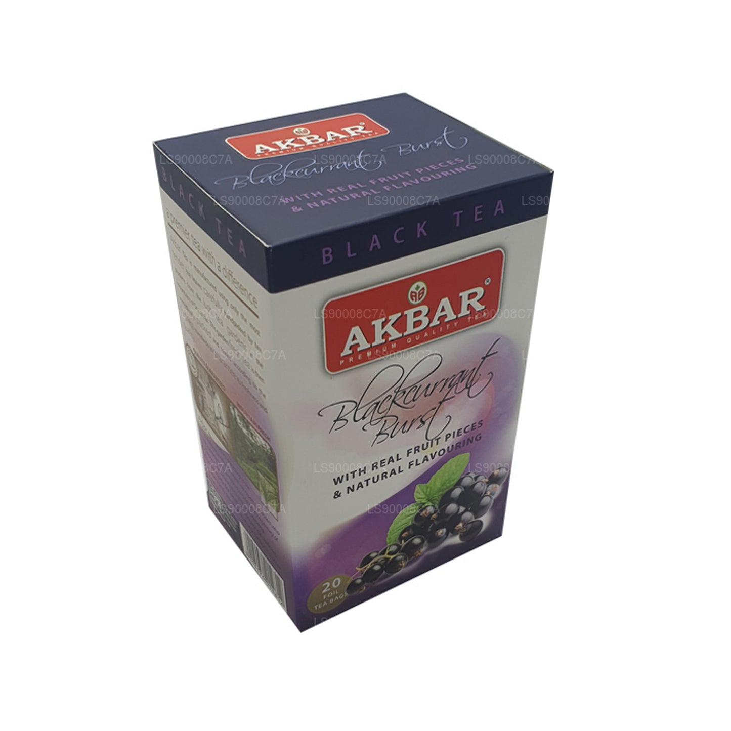 Akbar Blackcurrant Burst (40 g) 20 Folien-Teebeutel