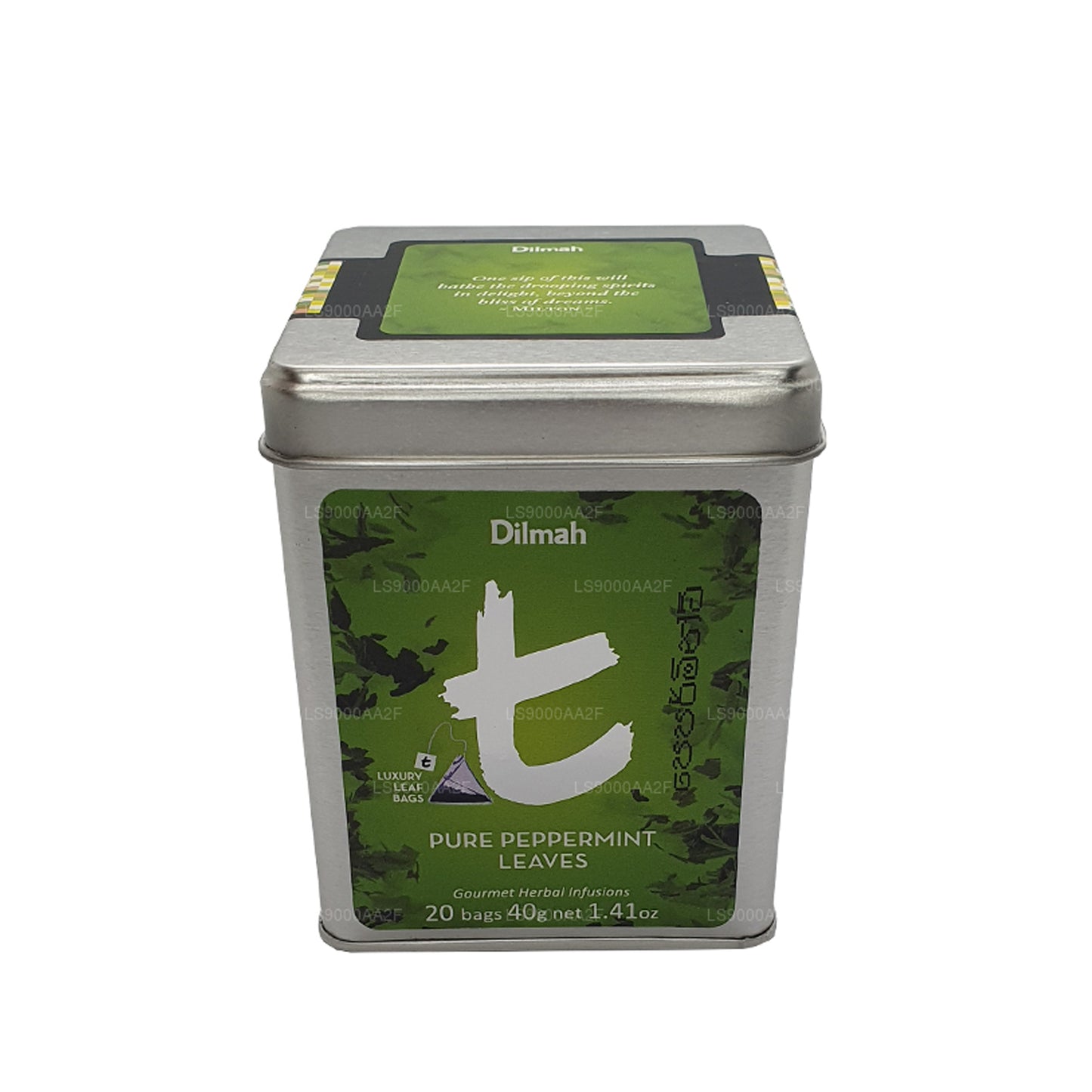 Dilmah Pure pepermuntblaadjes (34 g) Caddy