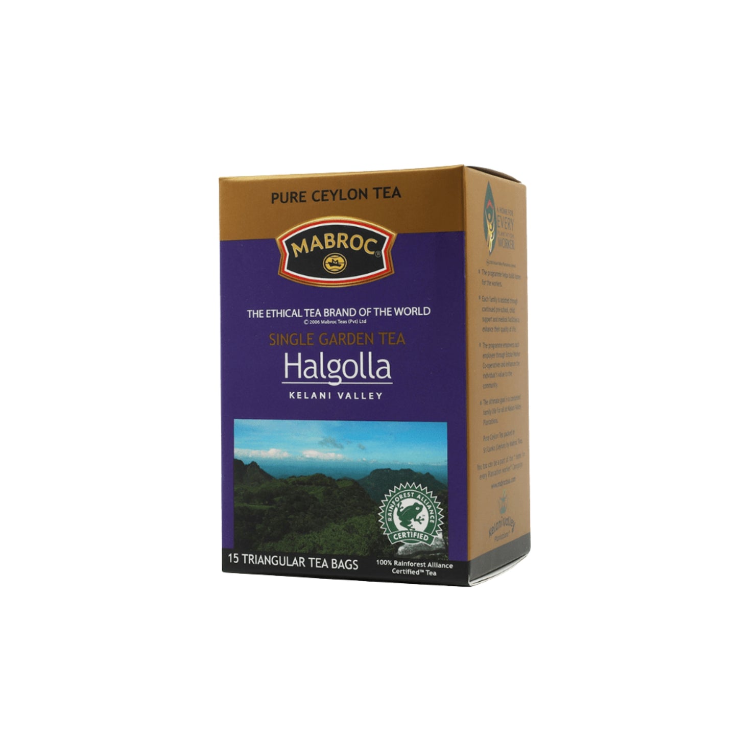 Mabroc Halgolla Driehoekige Thee (30g) 15 Theezakjes