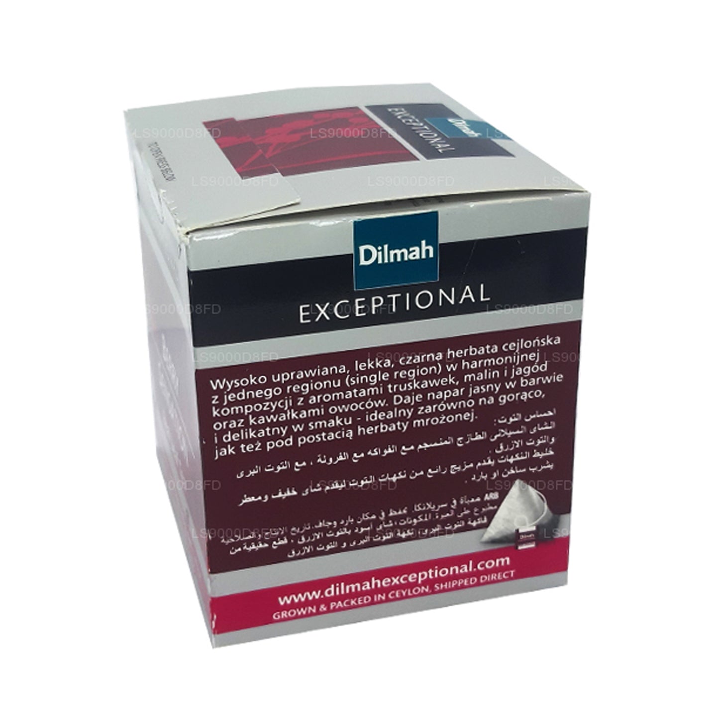 Dilmah Exceptional Berry Sensation Real Leaf-thee (40 g) 20 theezakjes