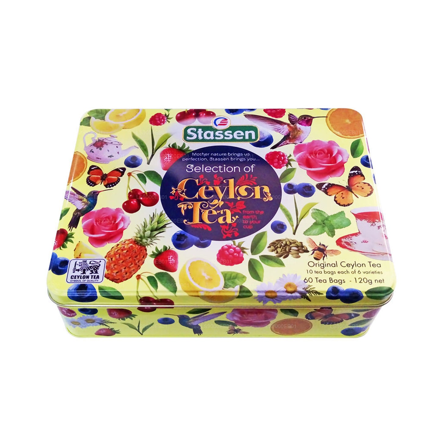 Exclusive Selection of Ceylon Stassen Tea Gift Box (120g) 60 Tea Bags
