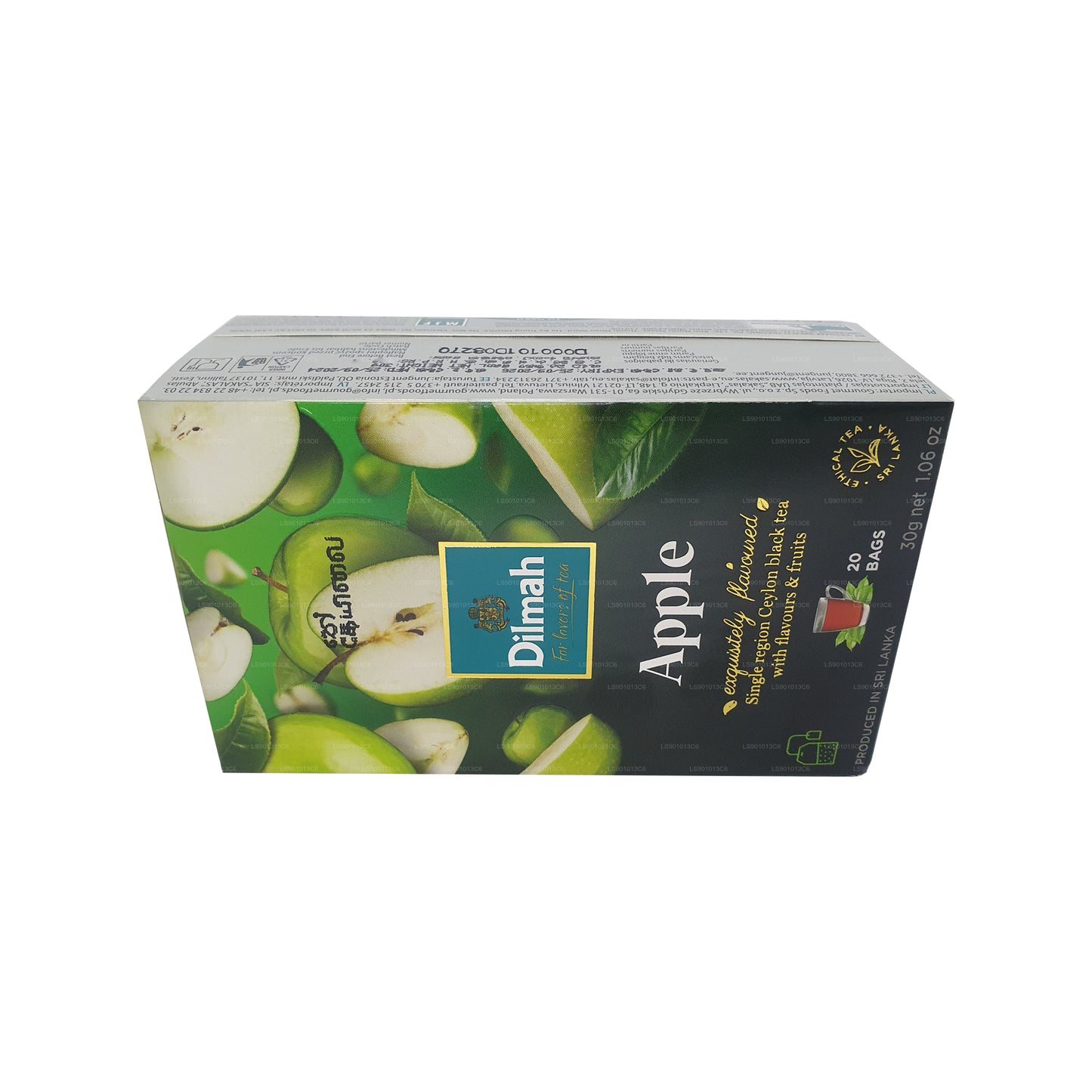 Dilmah Apple Flavored Black Tea (30g)